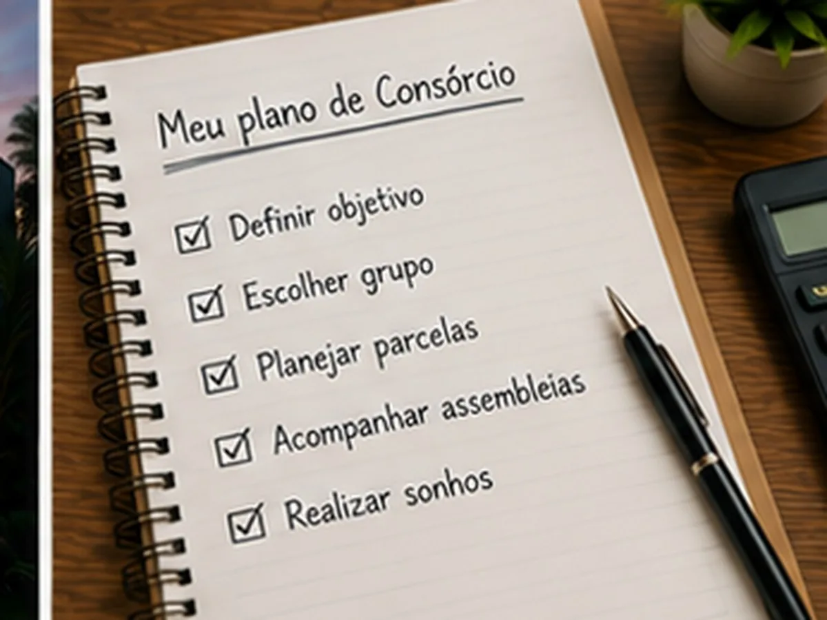 Planejamento do objetivo: Consórcio Ademicon, em Maracaju e Mato Grosso do Sul